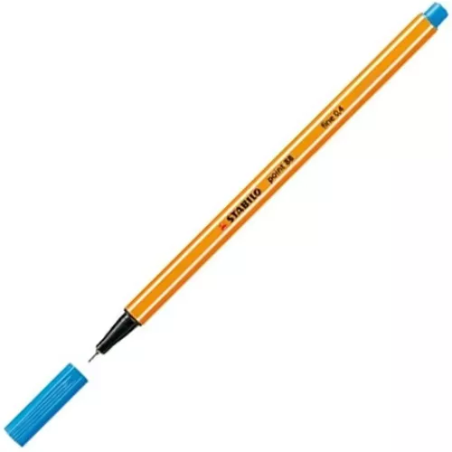 Stabilo: Point 88 tűfilc tengerkék színben 0,4mm