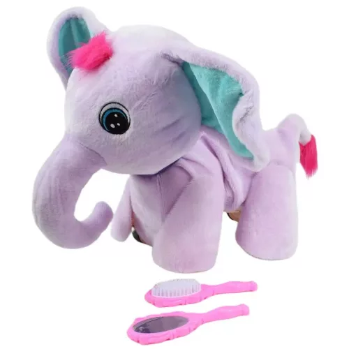 RC Cute Pet Távirányítós interaktív plüss elefánt kiegészítőkkel 2.4GHz 40cm