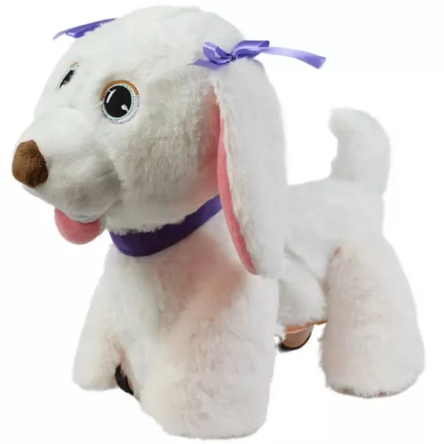 RC Cute Pet: Távirányítós interaktív plüss Labrador kutya kiegészítőkkel 2.4GHz 40cm