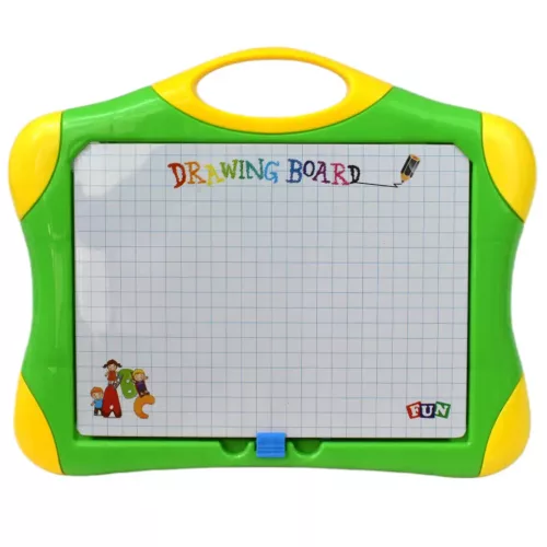 Drawing Board: Multifunkciós mágneses rajztábla filccel és betűkkel 30x24cm