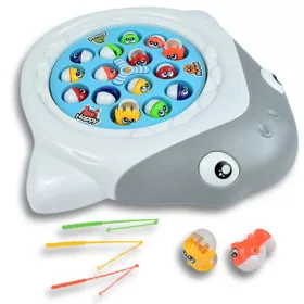 BabyFish: Cápás elektromos forgó horgászjáték hanggal