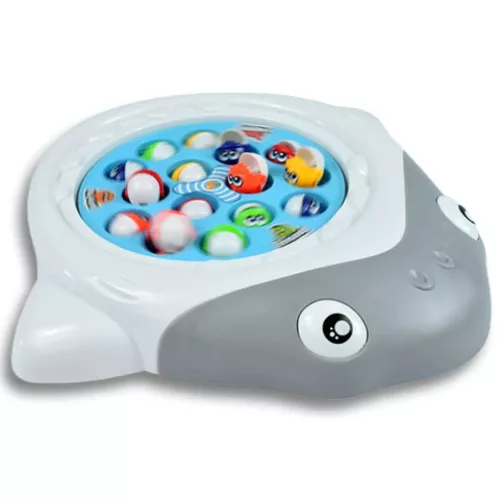 BabyFish: Cápás elektromos forgó horgászjáték hanggal