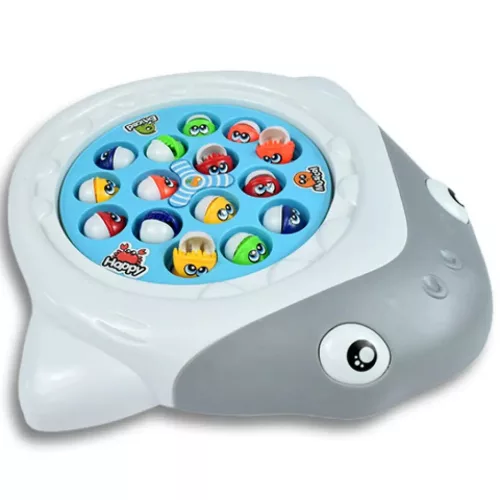 BabyFish: Cápás elektromos forgó horgászjáték hanggal