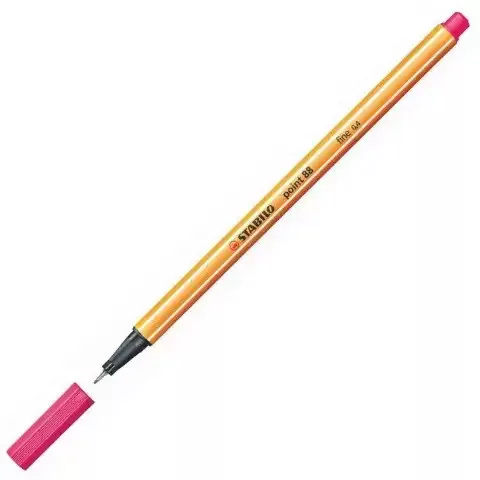 Stabilo: Point 88 tűfilc 0,4mm-es neon pink színben