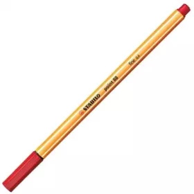 Stabilo: Point 88 tűfilc 0,4mm-es piros színben
