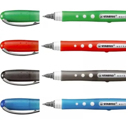 Stabilo: Worker Colorful rollertoll készlet 4db-os 0,5mm