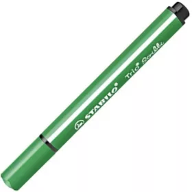   Stabilo: Trio Scribble háromszögletű filctoll sötét zöld színben