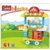 Blocks Gurulós kávézó építőjáték szett 61db-os