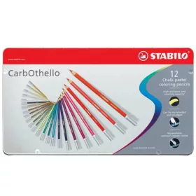   Stabilo: CarbOthello 12db-os színes ceruza szett fém dobozban
