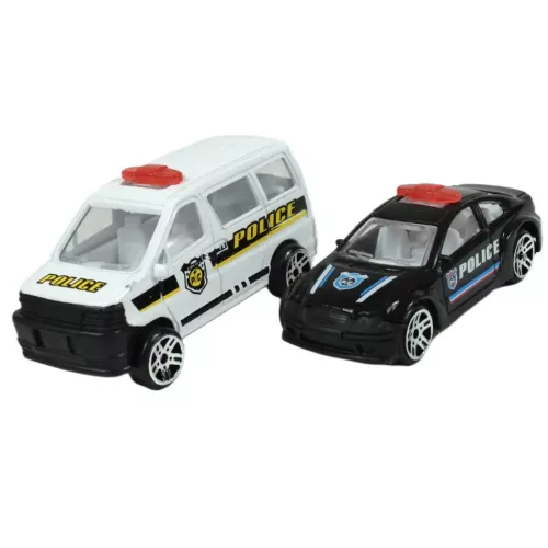 Police Brigade Rendőrségi kisautó szett kiegészítőkkel