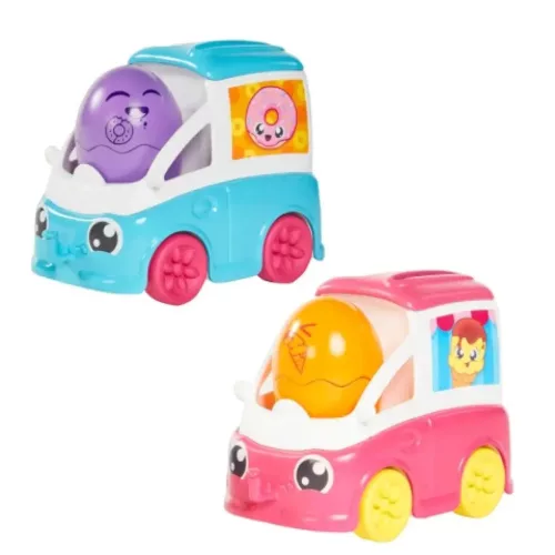 Tomy Toomies Vidám fagyiskocsi foglalkoztató több változatban