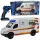 RC Távirányítós fehér Ambulance mentőautó fényeffektekkel 24GHz 112-es méretarány 30cm