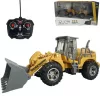 RC Távirányítós buldózer munkagép fényeffektekkel 1/30-as méretarányban 24cm