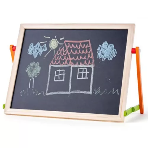 Asztali mágnestábla betűkkel és számokkal - Woodyland