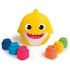 Baby Shark építőkocka tárolóban - Clementoni