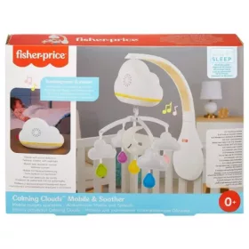   Fisher-Price: Nyugtató Felhők 2 az 1-ben kiságyforgó fénnyel és hanggal - Mattel