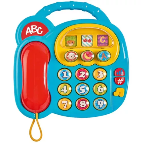 ABC színes telefon fény és hang effektekkel - Simba Toys