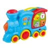 Playgo Vidám állatos baby vonat hanggal és zenével