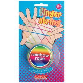 Finger String szivárvány színű gumimadzag