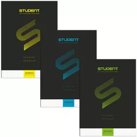 ICO: Student Prémium kockás füzet A/4