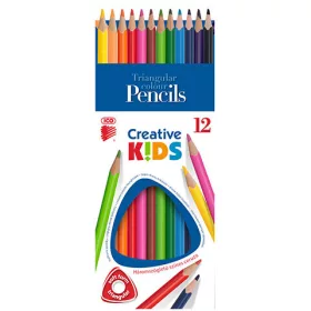 ICO Creative Kids háromszögletű színes ceruza 12db-os szett