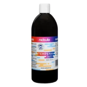 Nebulo Fekete folyékony 500ml-es tempera palackban