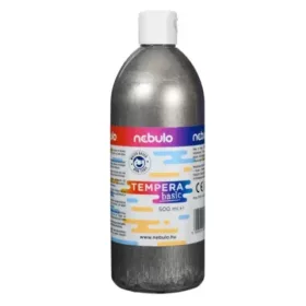 Nebulo: Ezüst színű folyékony 500ml-es tempera palackban