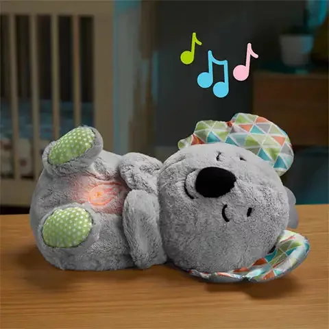 Fisher-Price: Szunyókáló koala zenélő plüss állat -  Mattel