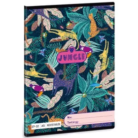 Ars Una: Jungle kockás füzet A/5 27-32