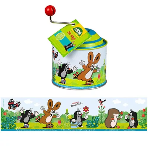 LENA Kisvakond zenélő dobozka 8cm