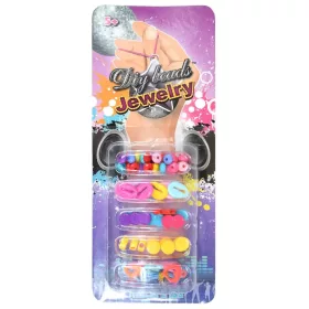 DIY Beads Jewelry Karkötőkészítő szett 50 kagylós vagy medálos gyöngyökkel