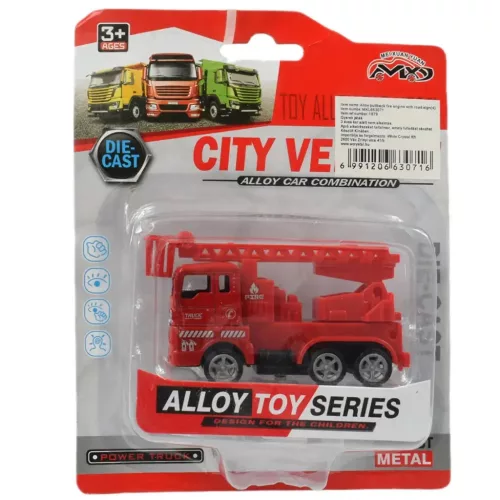 City Vehicle: Tűzoltósági jármű többféle változatban 1db