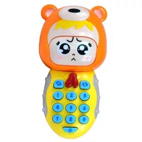   Mókás bébi telefon kétféle változatban hanggal és fénnyel