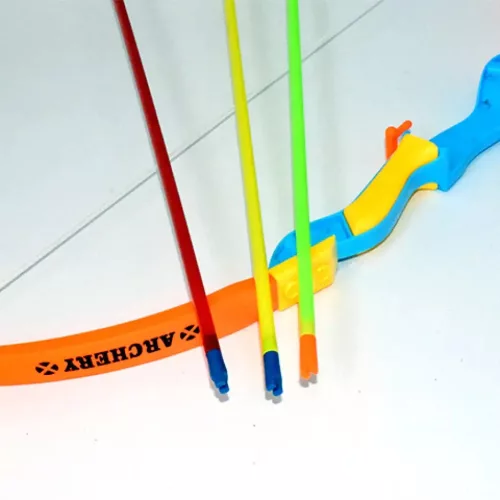Íj szett tapadókorongos nyílvesszőkkel 55cm