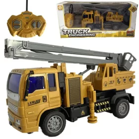   RC Távirányítós emelőkosaras munkagép 1/36-os méretarányban 22cm
