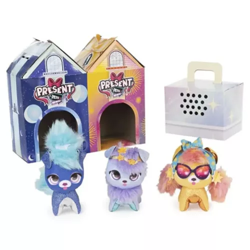 Present Pets Mini Galaxy Trio figurák 3-as csomag - Spin Master