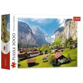 Lauterbrunnen Svájc 3000db-os puzzle - Trefl