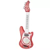 Piros színű játék elektromos gitár 66cm-es
