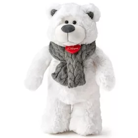 Icy Teddy fehér plüss maci 38cm - Lumpin