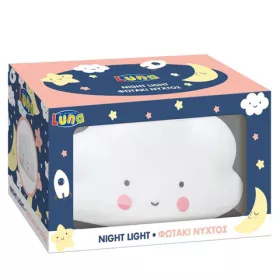 Aranyos felhő éjszakai lámpa 16cm