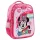 Must: Minnie egeres rózsaszín flitteres iskolatáska, hátizsák 32x18x43cm