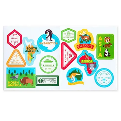 A világ körül játszószőnyeg 100x90cm - Melissa & Doug