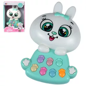 Mini, a zenélő nyuszi bébijáték