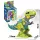 Összeszerelhető T-rex dinoszaurusz játékszett