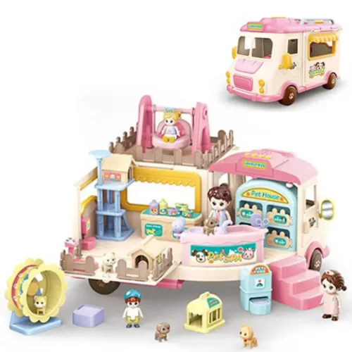 Katie átalakuló kisállat wellness furgonja