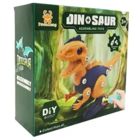 DIY Velociraptor csavarozható dinoszaurusz figura
