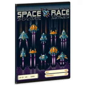 Ars Una Space Race sima füzet A/5 20-32
