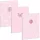 Ars Una Soft Touch Pink Spring extra kapcsos négyzethálós füzet A/4