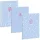 Ars Una Soft Touch Skyblue Spring extra kapcsos négyzethálós füzet A/4