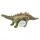 Dino World: Vinyl anyagú hangot adó Stegosaurusz dinoszaurusz figura pamut töltéssel 35cm